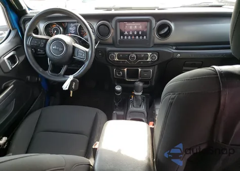 2022 Jeep Wrangler Unlimited Sport z USA, uszkodzony, nr VIN 1C4HJXDM7NW273172